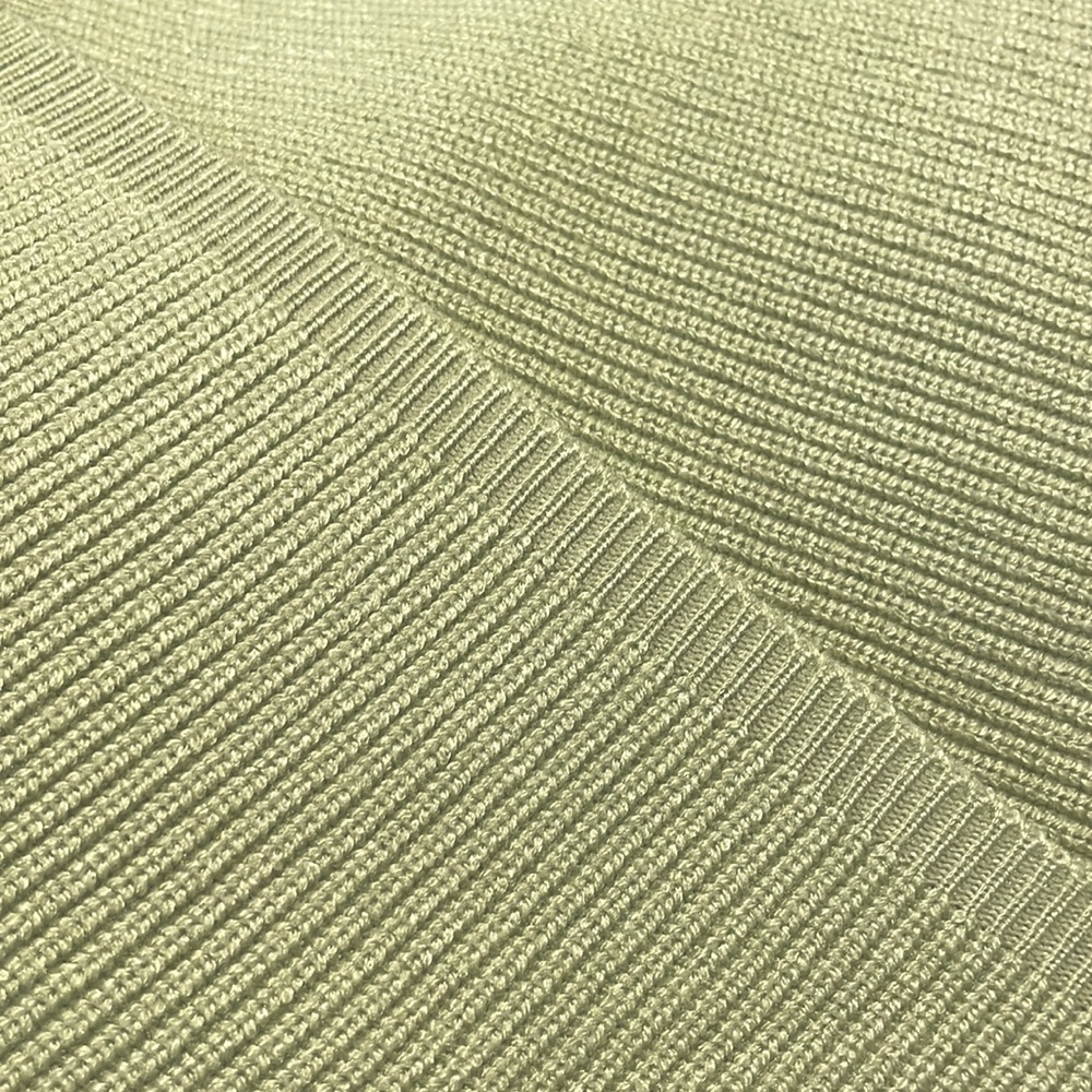 Classy Green Wrap Tie Waist Dolman Sweater Dress M - Picture 7 of 7